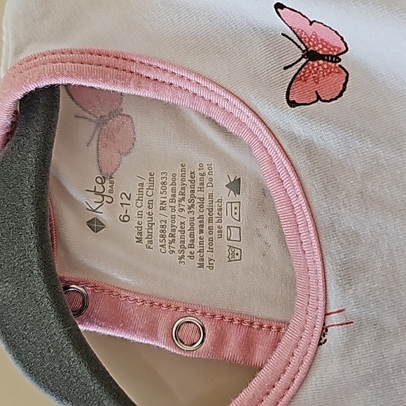 Kyte baby twirl bodysuit dress 6-12 - Picture 3 of 3